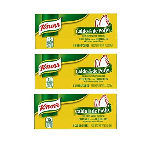 Product Cover Knorr Chicken Flavor Bouillon Cubes 8 Count Box (3 Pack) (Chicken)