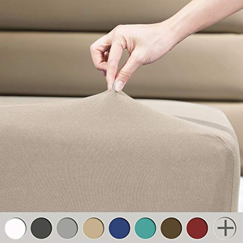 Product Cover COSMOPLUS Fitted Sheet Twin Fitted Sheet Only（No Flat Sheet or Pillow Shams）,4 Way Stretch Micro-Knit,Snug Fit,Wrinkle Free,for Standard Mattress and Air Bed Mattress from 8