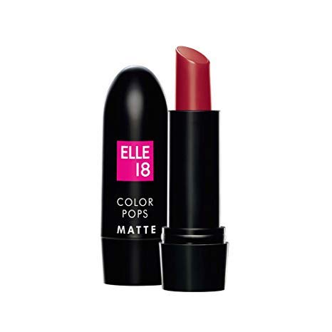Product Cover Elle 18 Color Pops Matte Lip Color - R33, Code Red 4.3g