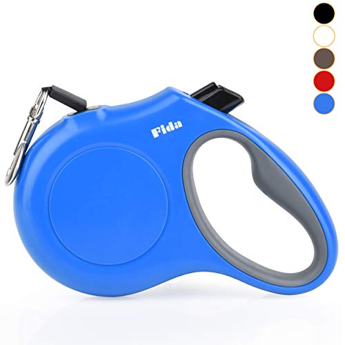Product Cover Fida Retractable Dog Leash X-Small Breed, 10 ft Durable Pet Walking Leash for Extra Small Dogs/Cats/Small Animals up to 18 lbs, 360° Tangle Free, Blue
