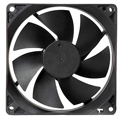 Product Cover Generic Electronic spices DC 12V Cooling Fan for PC Case, CPU Cooler Radiator (Black)