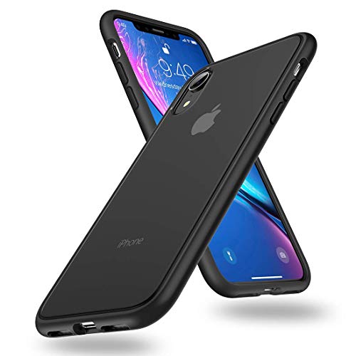 Product Cover Humixx Shockproof Series iPhone XR Case Cover, [Military Grade Drop Tested] [Upgrading Materials] Translucent Matte Case with Soft Edges, Shockproof Protective Case for Apple iPhone XR