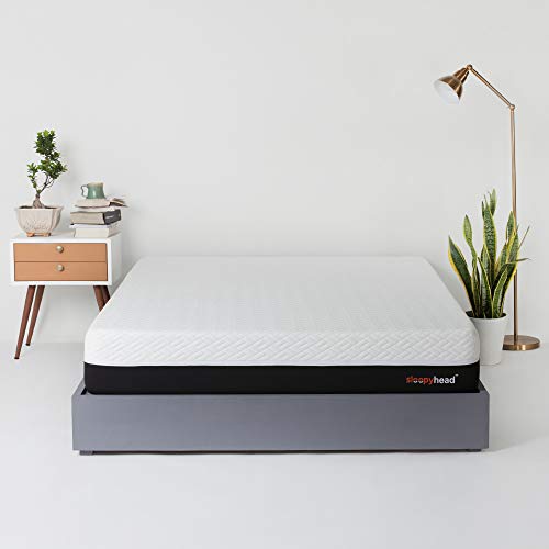 Product Cover Sleepyhead Sense - 3 Zoned Orthopedic PCM Cooling Foam Mattress, 72x48x8 inches (Double Size)
