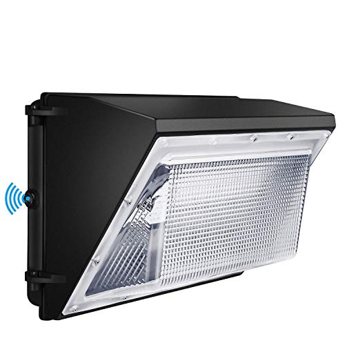 Product Cover LEDMO 120W LED Wall Pack With Photocell Dusk to Dawn Outdoor Wall Pack Light 840W HPS/HID Equivalent 5000K 16940Lm LED Wall Pack Lights Commercial and Industrial LED Wall Pack Light UL,DLC Listed