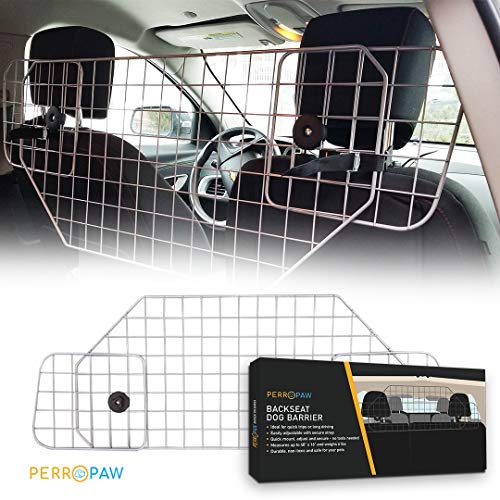 Product Cover Dog Car Barriers for SUV - Adjustable Dog Gate for Car SUV or Other Vehicle, The Perfect Dog Dividers for SUV Adventurers