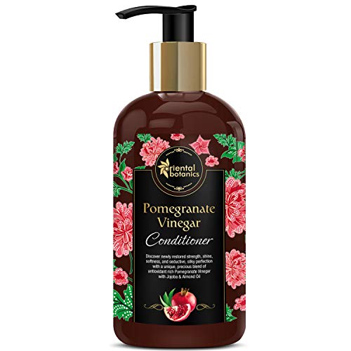 Product Cover Oriental Botanics Pomegranate Vinegar Conditioner - For Healthy, Strong Hair with Antioxidant Boost & Golden Jojoba Oil, 300ml