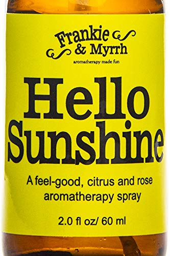 Product Cover Hello Sunshine - A Bergamot, Lemon, Rose Aromatherapy Spray for Anxiety, Stress, Relaxation