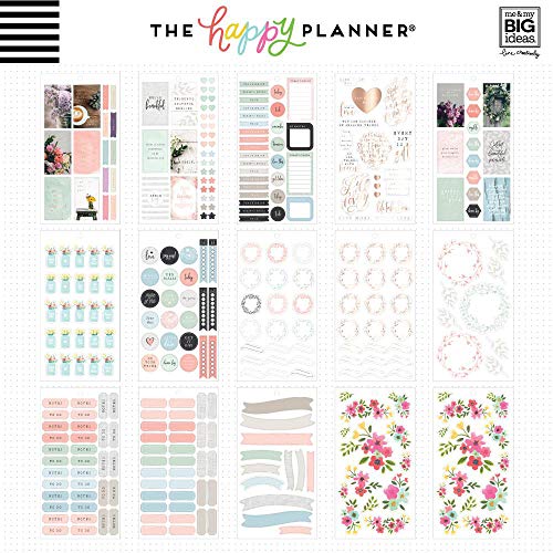 Product Cover me & my BIG ideas Sticker Value Pack - The Happy Planner Scrapbooking Supplies - Farmhouse Theme - Multi-Color Stickers - Great for Projects, Scrapbooks & Albums - 30 Sheets, 715 Stickers Total