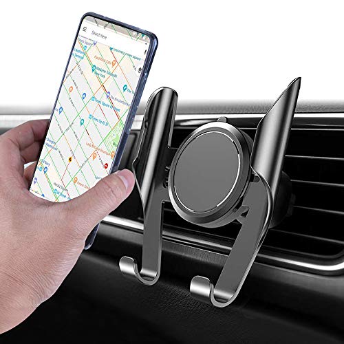 Product Cover Car Phone Mount, SEVENKA Cell Phone Car Holder, Handsfree Cellphone Air Vent Car Mount Compatible for iPhone Xs Max/Xs/Xr/X/8/7/6 Plus, Samsung Galaxy S10/S10+/9/S8, Google, LG etc.