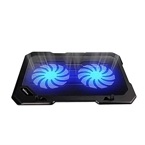 Product Cover TopMate C302 10-15.6 Laptop Cooler Cooling Pad,Ultra Slim Portable 2 Quite 14CM Big Fans 1000RPM with USB Line Built in,Simple and Easy Use Design