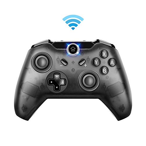 Product Cover Wireless Controller for Nintendo Switch, Bigaint Pro Controller Compatible with Nintendo Switch Windows PC Support Gyro Axis Function & Double Vibration