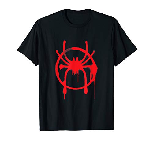 Product Cover Marvel Spider-Man Into the Spider-Verse Red Icon T-Shirt