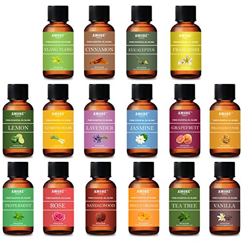 Product Cover Aromatherapy 100% Pure Therapeutic 16 - Piece High Grade Essential-Oils