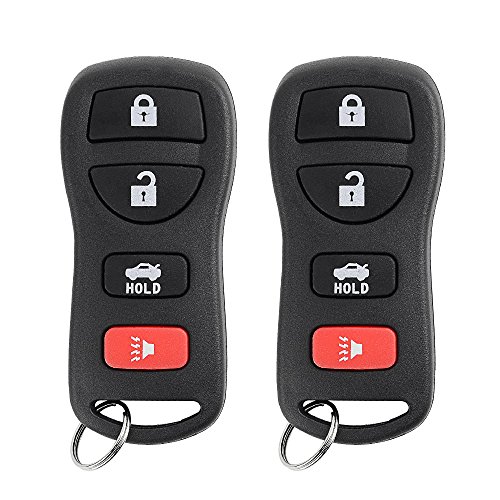 Product Cover SaverRemotes for 2002-2006 Nissan Altima Maxima Keyless Entry Remote Control Car Key Fob Replacement for KBRASTU15 (Pack of 2)