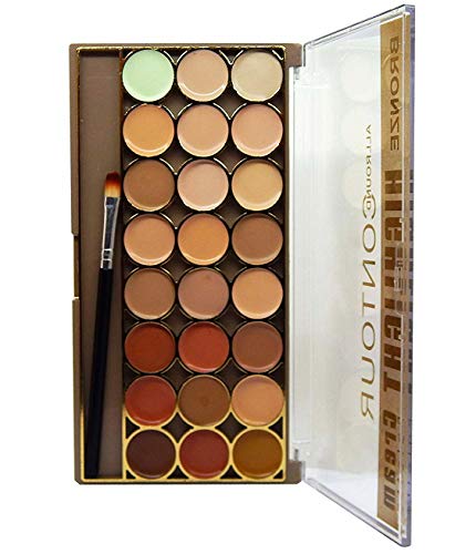 Product Cover FIRSTZON 24 Color Cream Concealer palette mars Contour Highlight 70g