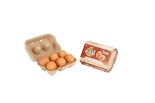Product Cover UPF Healthy Eggs Brown, 6 Pieces