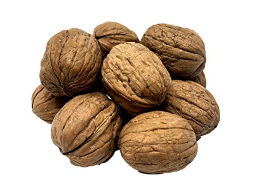 Product Cover NUTS U.S. - Walnuts In Shell | Grown and Packed in California | Jumbo Size and Chandler Variety | Fresh Buttery Taste and Easy to Crack | Non-GMO and Raw Walnuts in Resealable Bags!!! (6 LBS)
