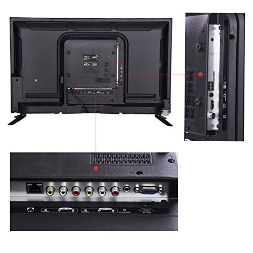 Product Cover eAirtec 81 cm (32 inches) HD Ready Smart LED TV 32DJSM (Black) (2018 Model)
