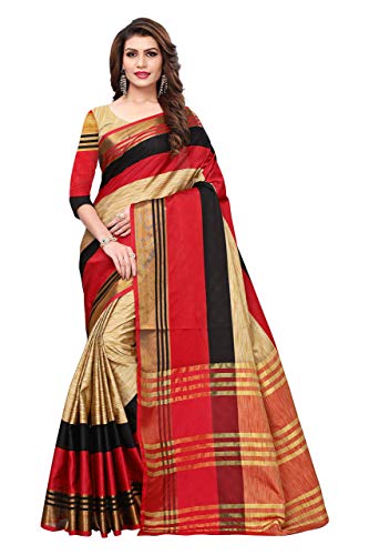 Product Cover Indira Designer Women's Blouse Piece Saree Free Size Multicolor