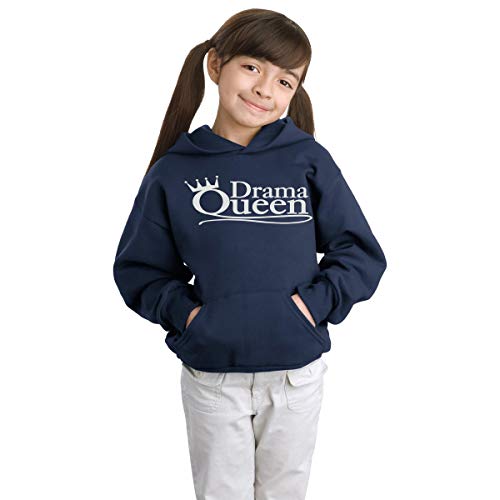 Product Cover Crazy Prints Sweatshirt for Girls Drama Queen