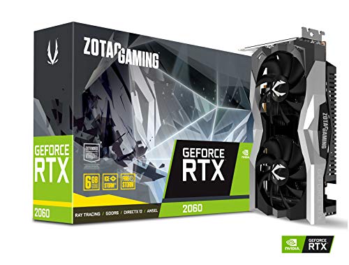 Product Cover ZOTAC Gaming GeForce RTX 2060 Twin Fan 6GB GDDR6 192-bit Gaming Graphics Card, Super Compact, IceStorm 2.0, ZT-T20600F-10M