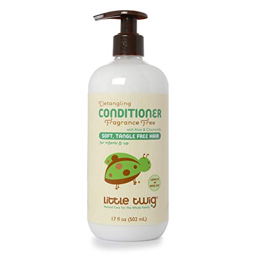 Product Cover Little Twig All Natural Baby Detangling Conditioner Fragrance Free, Unscented, 17 Ounce