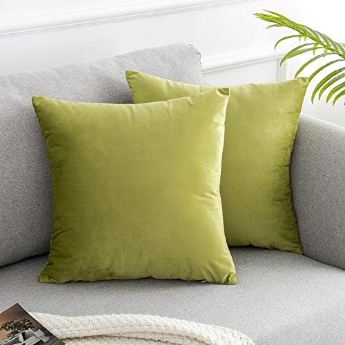 Product Cover WLNUI Sage Green 2packs-18inches Throw Pillow Covers, 2 Packs,18