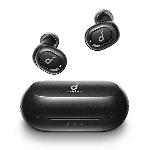 Product Cover Upgraded, Anker Soundcore Liberty Neo True Wireless Earbuds, Pumping Bass, IPX7 Waterproof, Secure Fit, Bluetooth 5 Headphones, Stereo Calls, Noise Isolation, One Step Pairing, Sports, Work Out