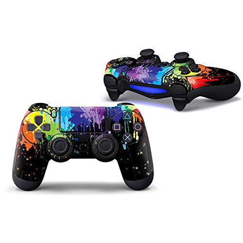 Product Cover Sololife Paint PS4 Controller Skin Stickers for Sony Playstation 4 DualShock Wireless Controller