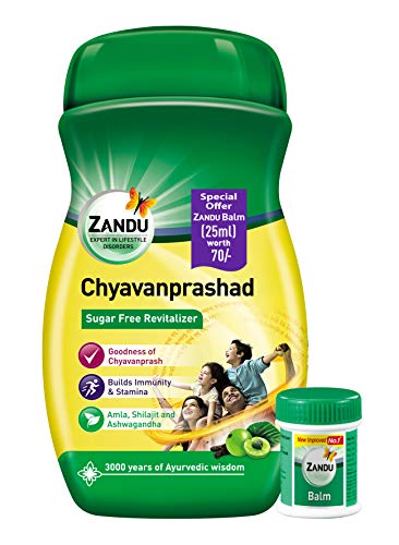 Product Cover Zandu Chyawanprashad - 900 g with Zandu Balm - 25 ml