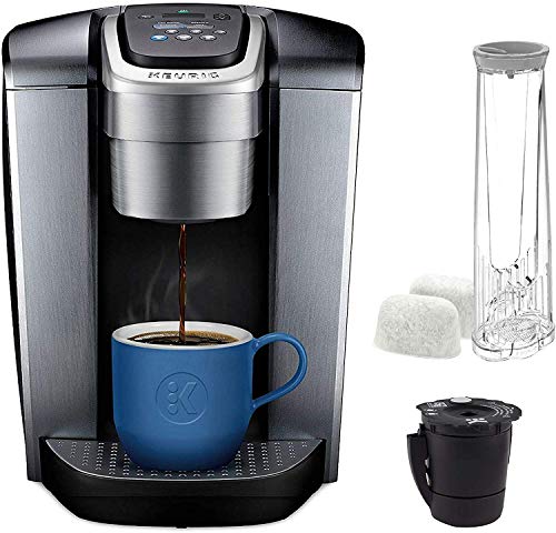 Product Cover Keurig K Elite coffee-machine, One Size, Brushed Silver And Extra Filter