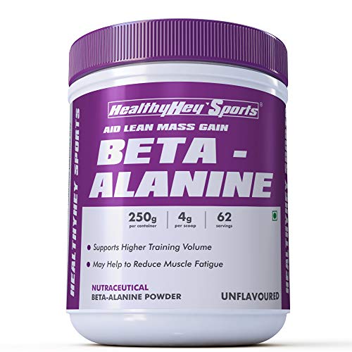 Product Cover HealthyHey Sports - Beta-Alanine Powder for Endurance - 250 gram (250)