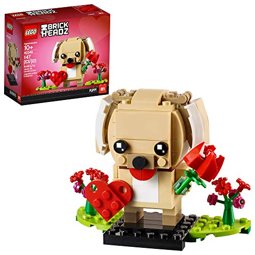 Product Cover LEGO BrickHeadz 40349 Valentine's Puppy Building Kit (147 Pieces)