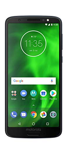 Product Cover Motorola G6 (XT1925) 32GB GSM Unlocked Android Smartphone (AT&T/T-Mobile/Mint) - Black (Renewed)