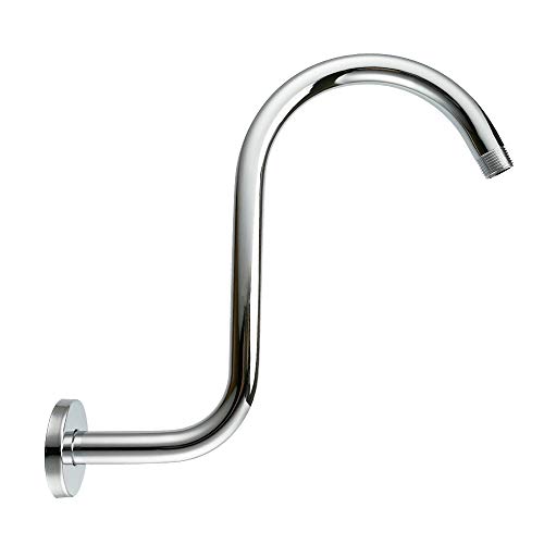Product Cover Purelux Goose Neck Shower Arm Water Outlet PJ1201 Made of Stainless Steel, Chrome Finsh Showerhead Extension