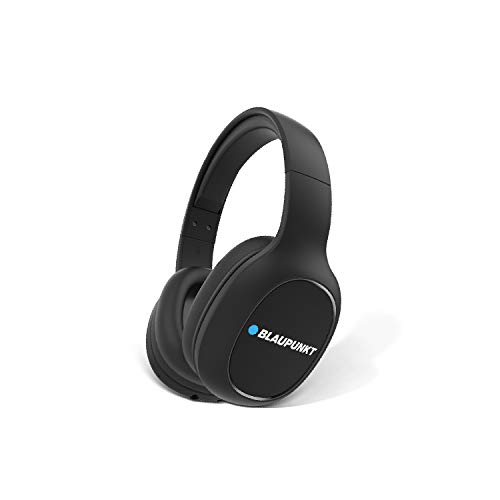 Product Cover Blaupunkt BH21 Bluetooth Over-The -Ear High Bass HD Sound Wireless Headphone with Turbo Bass Equaliser Mode, Super Soft Protein Over-The Ear Cushions, 24 Hours Battery Life