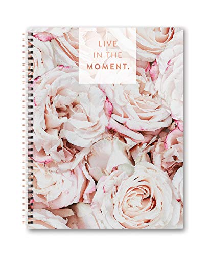 Product Cover Studio Oh! Extra Large Hardcover Spiral Notebook Available in 6 Designs, A Closer Look Live in the Moment