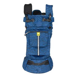 Product Cover LÍLLÉbaby Pursuit Pro SIX-Position Customizable Baby & Child Carrier with Lumbar Support, Heathered Sapphire