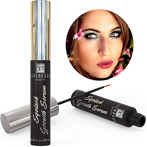 Product Cover Voibella Eyelash Growth Serum and Eyebrow Enhancer 8.87ML - Best Natural Eye Lash Enhancing and Rapid Brow Growing Treatment To Dramatically Boost and Grow Ultra Thick, Longer, Lush and Lavish Lashes