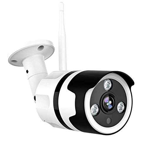 Product Cover NETVUE Outdoor Security Camera - 1080P Outdoor Camera Wireless, IP66 Waterproof, WiFi Outdoor Camera 2-Way Audio, Night Vision, Motion Detection, Cloud Storage, TF Card Support Work with Alexa, White