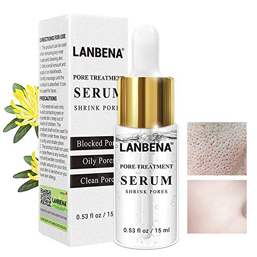 Product Cover LANBENA Pore Skin Care Serum Essence for Shrinking Pores + Relieving Dryness + Oil Control Firming + Moisturizing