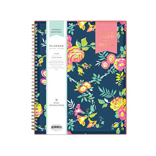 Product Cover Day Designer for Blue Sky 2019-2020 Academic Year Weekly & Monthly Planner, Flexible Cover, Twin-Wire Binding, 8.5