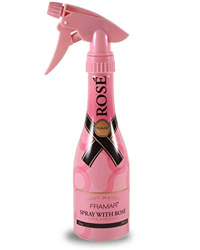 Product Cover Framar Rose Hair Spray Bottle - Spray Bottle For Hair, Fine Mist Spray Bottle, Mister Spray Bottle, Plant Mister, Water Spray Bottle - Rose Color