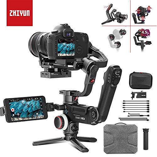 Product Cover Zhiyun Crane 3 LAB 3-Axis Handheld Stabilizer Gimbal Redefine Stabilizer 4.5KG Payload for All Almost Mirrorless Cameras DSLRs,Versatile Structure,Wireless Image Transmission ViaTouch(Standard Pakege)
