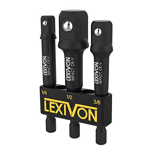 Product Cover LEXIVON Impact Grade Socket Adapter Set, 3