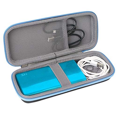 Product Cover co2crea Hard Travel Case for ZMI PowerPack 10K Smallest Lightest 10000mAh Battery Pack Fast Charging Portable Charger Pocket Power Bank (Aqua)