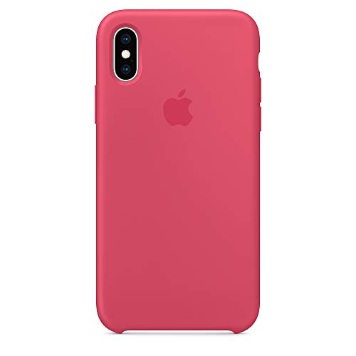 Product Cover Dawsofl Soft Silicone Case Cover for Apple iPhone Xs Max 2018 (6.5inch) Boxed- Retail Packaging (Hibiscus)