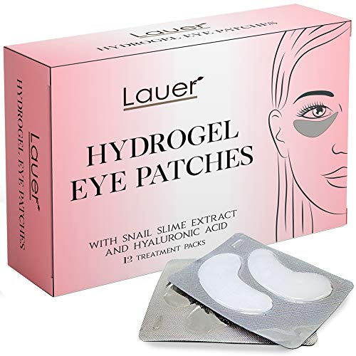 Product Cover Under Eye Bags Treatment Patches | Eye Mask with Hyaluronic acid and SNAIL Slime Extract | Puffy Eyes| Dark Circles Under Eye Treatment Masks