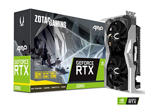 Product Cover ZOTAC GAMING GeForce RTX 2060 AMP 6GB GDDR6 192-bit Gaming Graphics Card, Super Compact, IceStorm 2.0, ZT-T20600D-10M