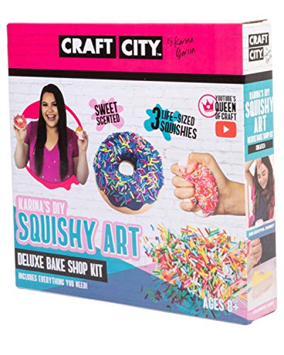 Product Cover Craft City Karina Garcia DIY Kit for Squishy Art Bake Shop | Make Your Own Toys | Ages 8+